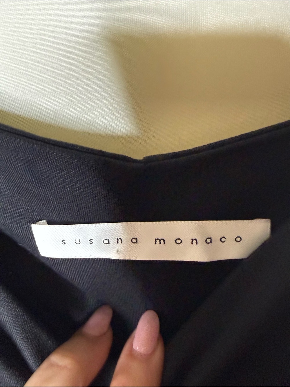 Susana Monaco Center String Ruched Maxi Dress - Picture 6 of 6
